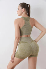 Seamless Workout Set – Flexible, Breathable Activewear for Women